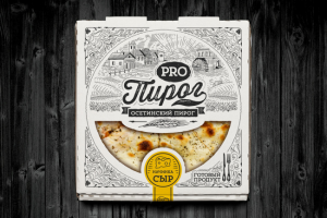 Дизайн упаковки PRO Пирог. Осетинские пироги.