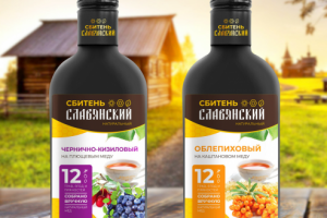 Сбитень «Славянский». Дизайн этикеток для новой марки.