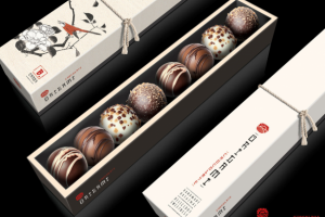 Дизайн упаковки для шоколадных конфет Origami