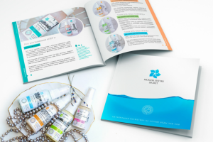 Дизайн буклета для косметики MUSLIM SISTERS SECRET