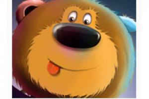 Медвежонок рокзвезда.