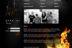 Сайт рок-группа Г.А.Н.Г