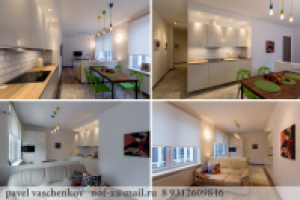 Частная квартира, интерьерная фотосъемка для сайта