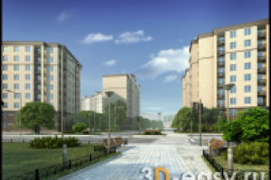 визуализация мкр Славянка