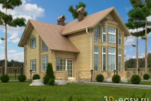 визуализация загородного дома