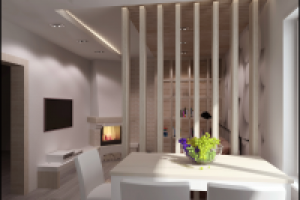 Гостиная в загородном доме