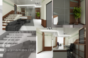 Холл в салоне красоты. вариант 2