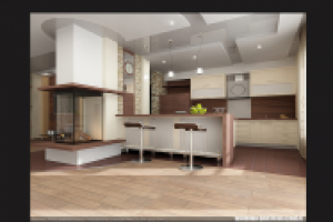 Гостиная в загородном доме