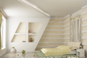 дизайн и виз спальни