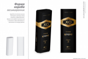 Подарочный короб для коньяка KVINT