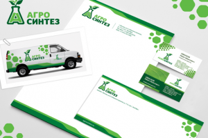 Практическое применение логотипа Агросинтез