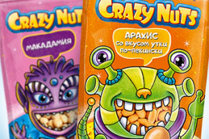 Упаковка для орехов Crazy Nuts
