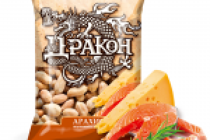 Дракон – Арахис семга и сыр