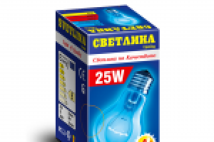 Упаковка лампочка