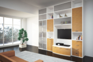 моделинг и визуализация мебели в интерьере