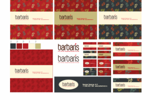 ресторан Барбарис, фирменный стиль