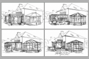 Терраса и зимний сад..варианты