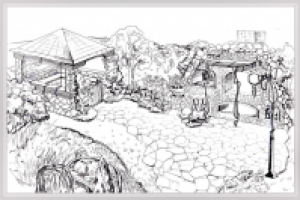 Зона барбекю