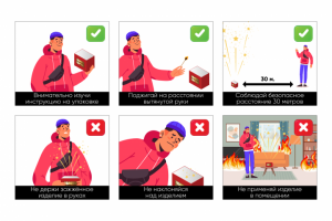 Инструкция к фейерверку