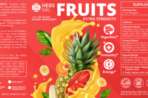 Этикетка БАД