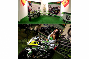 Оформление стенда мотокоманды