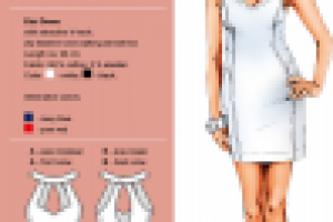 Платье-футляр для яхт-клуба