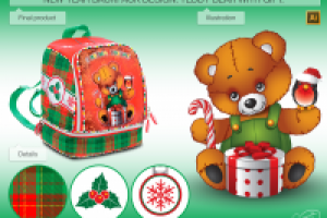 Новогодний рюкзачок-упаковка.