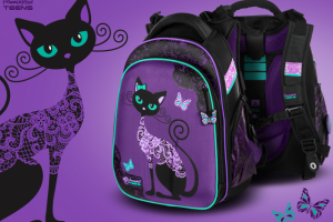 Black Cat Backpack