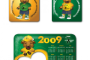 Рекламные магниты "Зубренок".