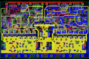 Многослойная (6сл) печатная плата
