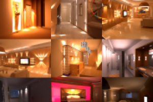 квартира проект освещения в 3 режимах (будни,праздник,специальны