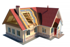 крыша разрез