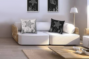 Дизайн подушек и постеров для интерьера