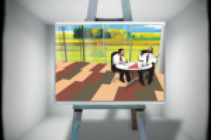 Иллюстрация к листовке "ГОТТИ". г.Новосибирск