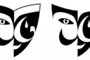 Эскиз эмблемы театра