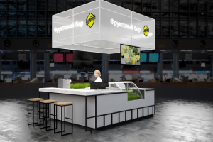 Визуализация фруктового бара Lemonti