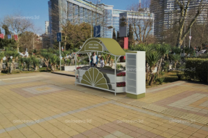 Визуализация киоска мороженого