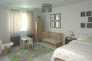 Визуализация интерьера дачи