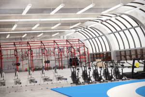 Визуализация cпортивного центра