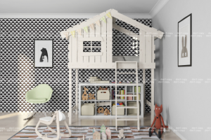 Визуализация детской кроватки