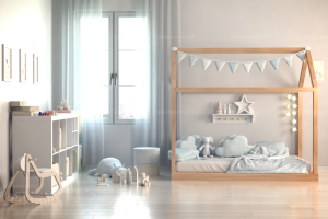 Визуализация интерьера детской