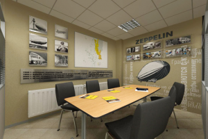 Дизайне интерьера Zeppelin