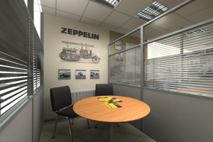 Дизайне интерьера Zeppelin