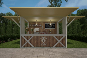 Визуализация киоска горячего чая