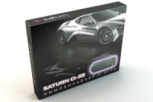Дизайн упаковки для автомобильного иммобилайзера Saturn серии CI