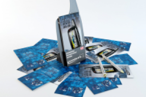 Дизайн диспенсера и листовок для автомобильной сигнализации Pant