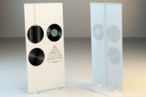 Динамический стенд для Рождественской Хип-Хоп вечеринки