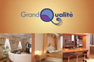 Логотип дизайн студии интерьеров Grand Qualite