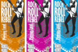 Гитаристка. Блистер для ручки. (Вариант).