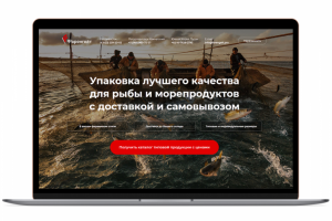 Адаптивный лендинг с настройкой рекламы Фаренгейт